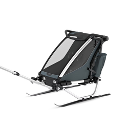 Przyczepka rowerowa Thule Chariot Cross2 Dark Slate