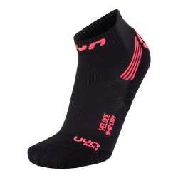 Skarpety do biegania UYN Run Veloce Woman Black/Coral Fluo