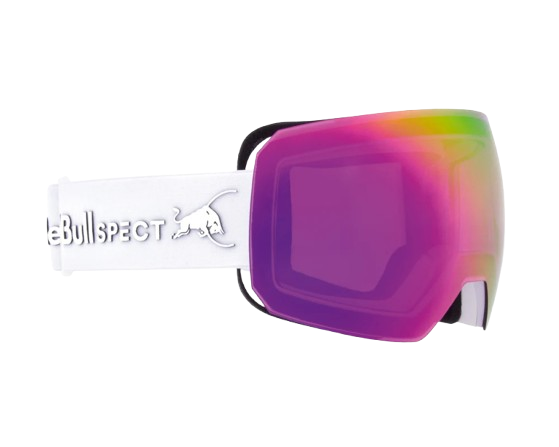 Googles Red Bull Spect Chute 03 White/Purple With Burgundy Mirror + additional lens - 2024/25