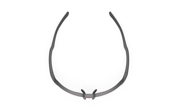 Okulary Rudy Project DELTABEAT CHARCOAL MATTE - Multilaser Red