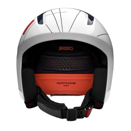 Kask Briko Volcano 2.0 Graphik France Mips Shiny White - 2025/26