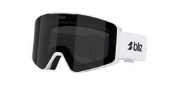 Goggles Bliz G001 Matte White Frame/Smoke Lens - 2025/26