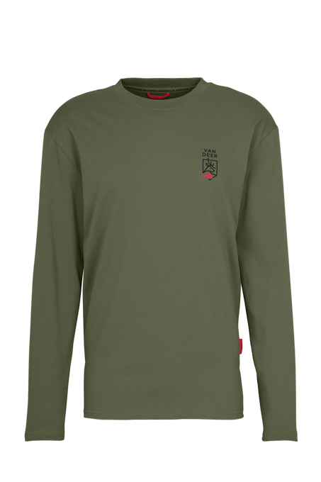 Koszulka Van Deer Essential Longsleeve Khaki - 2025/26