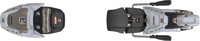 Ski bindings MARKER Comp 12 GW Grey - 2025/26