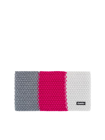 Stirnband  Eisbar Jamie Flag STB Grey Mele/Pitti Pink/White - 2025/26