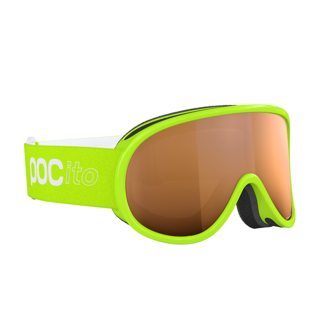Brille POC Pocito Retina Fluorescent Yellow/Green/Partly Sunny Light Orange - 2025/26