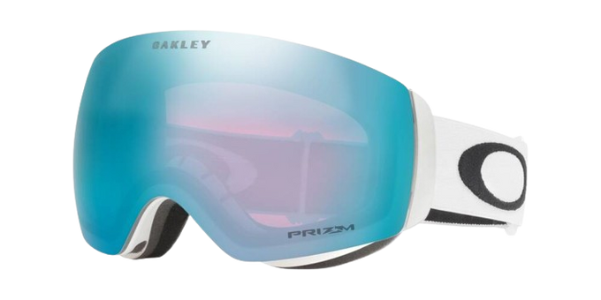 Gogle Oakley Flight Deck M Matte White/Prizm Snow Sapphire Irid - 2025/26