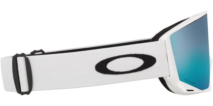Gogle Oakley Flow Scape L Matte White/Prizm Snow Sapphire Iridium + Dodatkowa Szyba Prizm Snow Iced Iridium - 2025/26