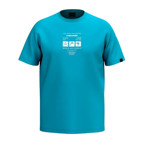 HEAD WCR T-Shirt Junior Blue - 2025/26