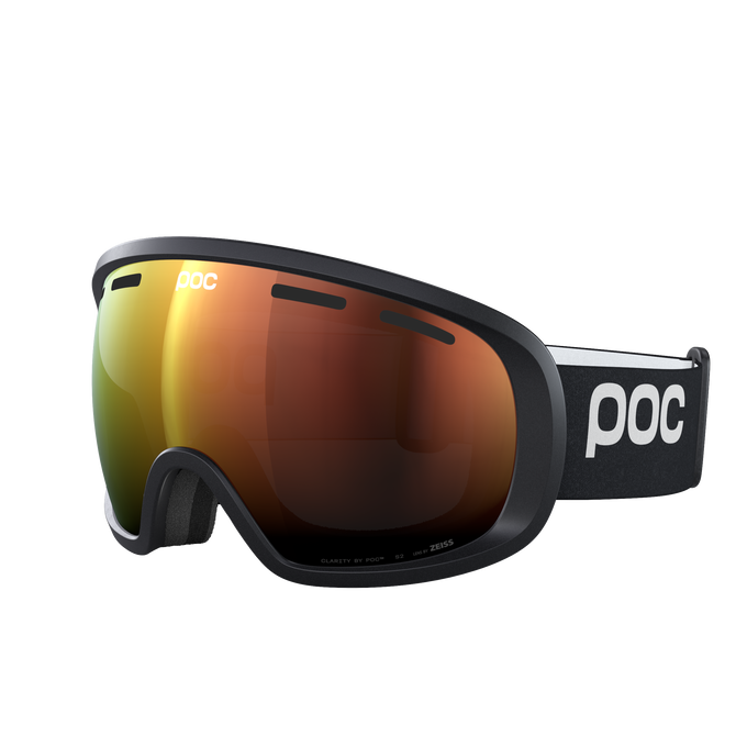 Goggles POC Fovea Uranium Black/Partly Sunny Orange - 2025/26