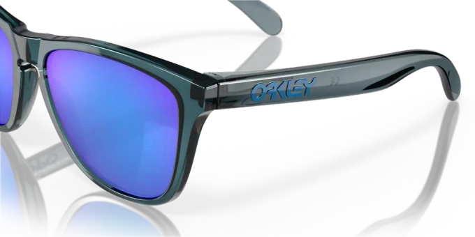 Okulary Oakley Frogskins Crystal Black w/Prizm Sapphire Polarized