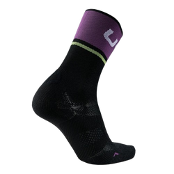 Skarpety trekkingowe UYN Woman Cycling One Light Socks  Black/Violet