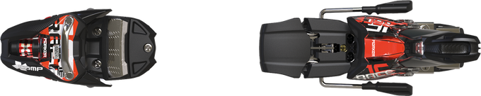 Wiązania Marker XComp 16 Black Flo Red - 2025/26