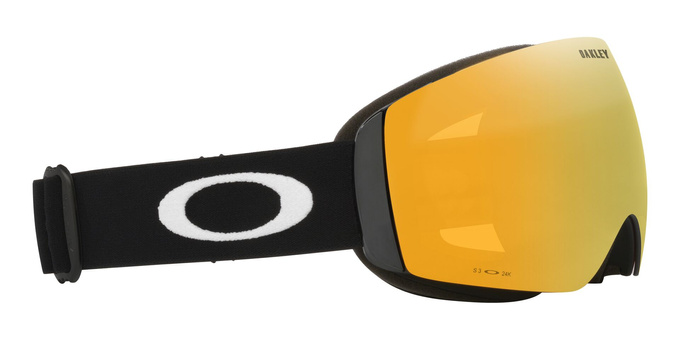 Gogle Oakley Flight Deck M Matte Black/Prizm 24K Iridium - 2025/26
