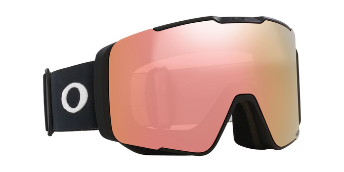 Gogle Oakley Line Miner Pro M Matte Black/Prizm Snow Rose + Dodatkowa Szyba Prizm Snow Iced Iridium - 2025/26