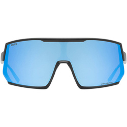 Okulary Uvex Sportstyle 235 P - Black Mat/Mirror Blue - 2023
