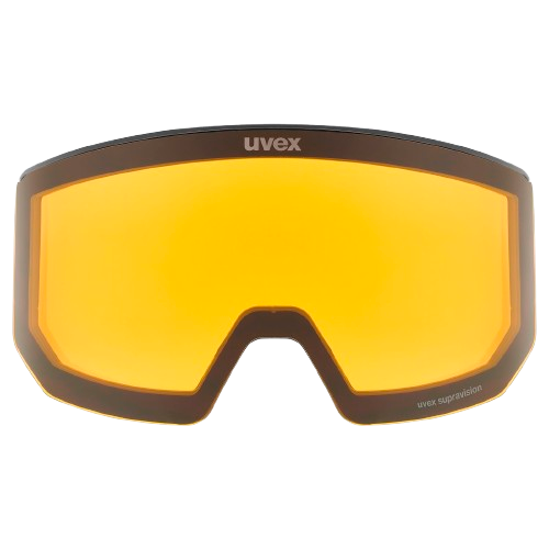 Gogle Uvex Lace ATTRACT FM Black Matt/Mirror Red + dodatkowa szyba - 2025/26