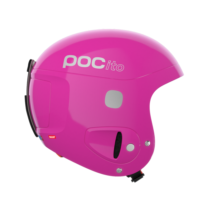 Kask POC Pocito Skull Fluorescent Pink - 2025/26
