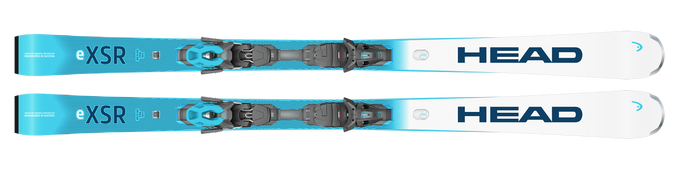 Ski HEAD Worldcup Rebels E.XSR + PR 11 GW Brake [G] 78 mm Matt Black/Blue Speed - 2025/26