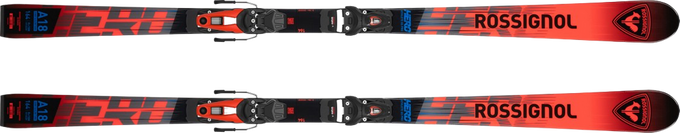 Narty Rossignol Hero Athlete GS PRO 126 -171 R21 (komórki) + NX 10 GW B73 Black Hot Red - 2025/26
