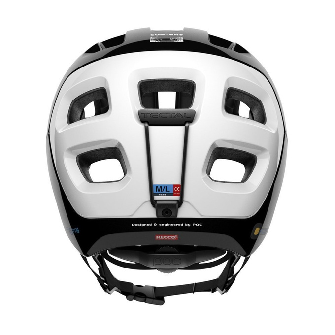 Kask Rowerowy POC TECTAL RACE SPIN URANIUM BLACK/HYDROGEN WHITE - 2021