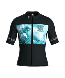 Koszulka rowerowa Energiapura T-Shirt Full Zip Life Wave Men/Ragl Alexander - 2023