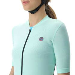 Koszulka rowerowa UYN Lady Biking Lightspeed Brook Green/Black - 2023