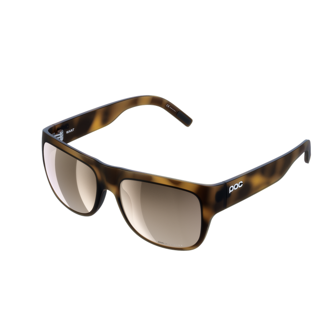 Okulary przeciwsłoneczne POC Want Tortoise Brown/Clarity Trail/Partly Sunny Silver
