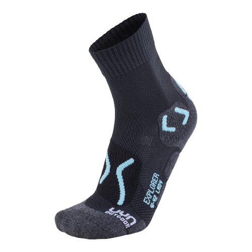 Outdoor Socken UYN Trekking Explorer Outdoor Explorer Woman Black/Water Green