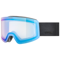 Gogle Uvex Provoqe V Black Matt/Mirror Blue - 2025/26