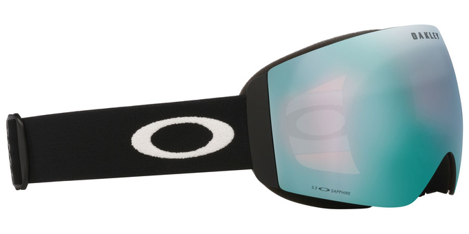 Brille Oakley Flight Deck Pro M Matte Black/Prizm Snow Sapphire Iridium + Additional lens Prizm Snow Iced Iridium - 2025/26