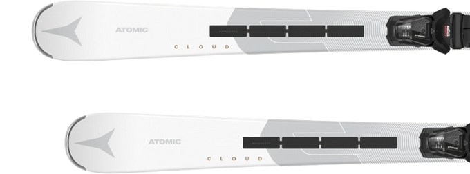 Narty Atomic Cloud C11 Revoshock Light + M 10 GW Black/Gold - 2025/26
