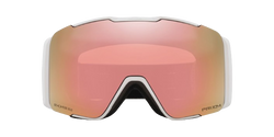 Gogle Oakley Line Miner Pro M Matte White Prizm Rose Gold + Dodatkowa Szyba Prizm Sapphi - 2024/25