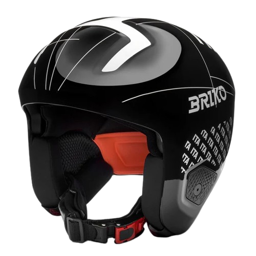 Kask Briko Volcano 2.0 Graphik Italia Mips Shiny Black/White - 2025/26
