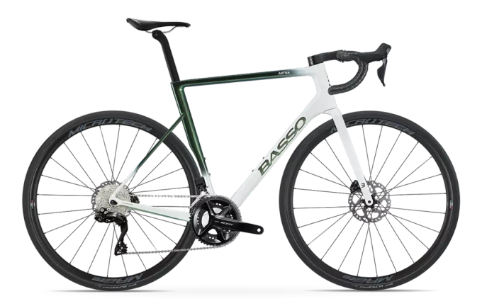 Rower szosowy Basso Astra 105 Di2 Pop Green/Microtech Mr Lite - 2023