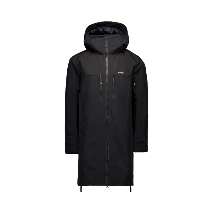 Kurtka POC Race Mentor Coat Uranium Black - 2025/26
