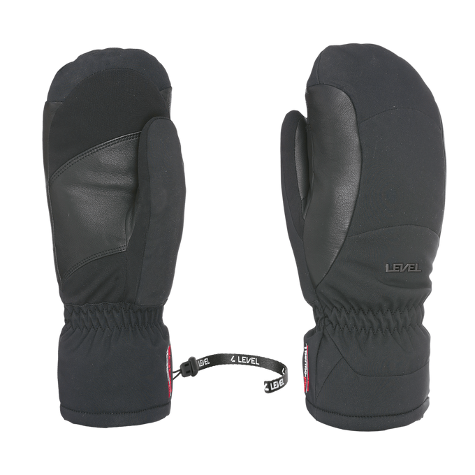 Rękawice Level Flames Mitt Black - 2025/26