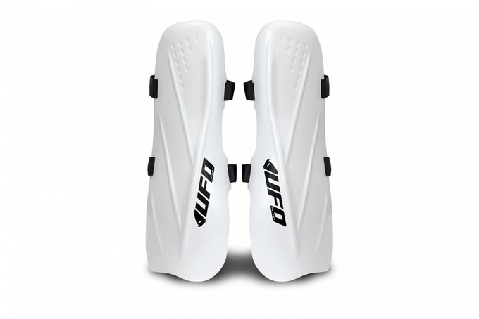 Ochraniacze na golenie UFO PLAST Slalom Shin Guards 2.0 White - 2024/25