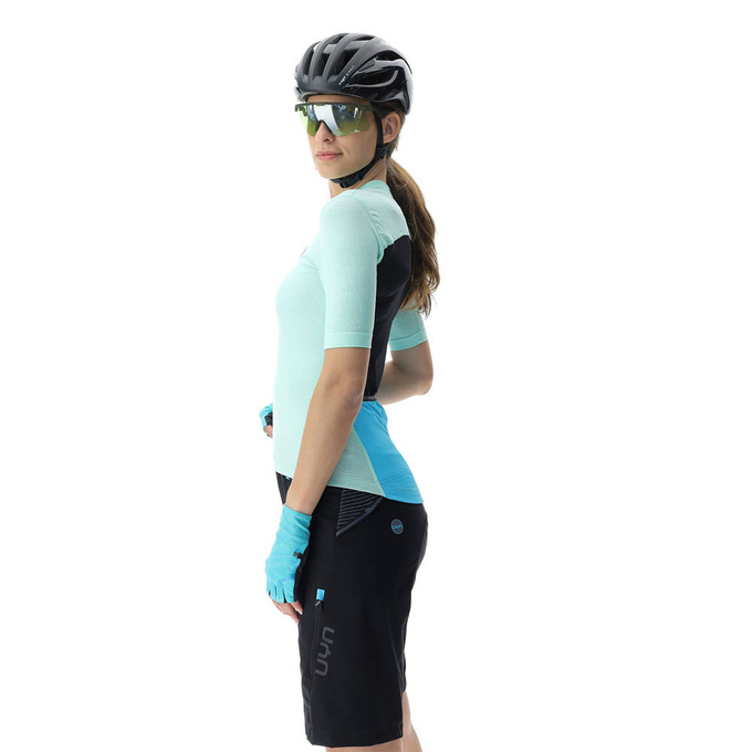 Koszulka rowerowa UYN Lady Biking Lightspeed Brook Green/Black - 2023