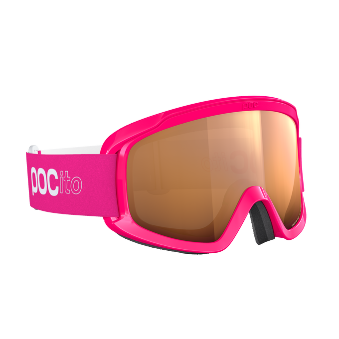 Gogle POC POCito Opsin Fluorescent Pink/Partly Sunny Light Orange - 2025/26
