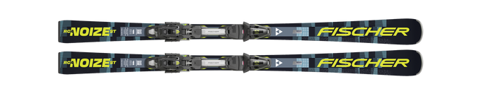 Skis Fischer RC4 Noize ST Black + RC4 Z12 GW Powerrail Brake 85 - 2025/26