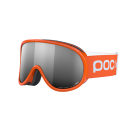 Gogle POC Pocito Retina Fluorescent Orange/Partly Sunny Silver - 2025/26