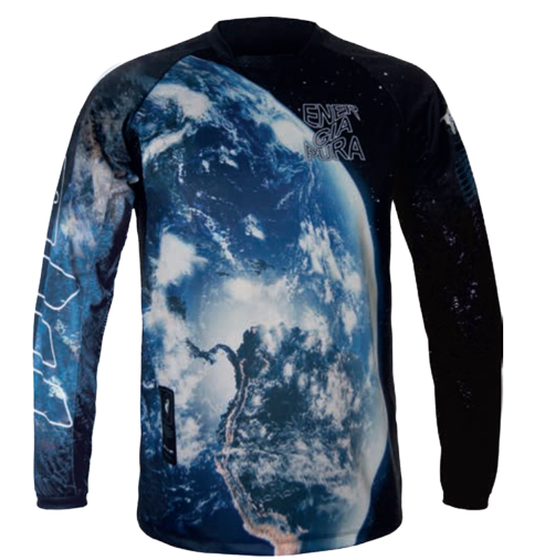 Koszulka rowerowa Energiapura Argo Long Sleeve T-shirt Life Planet - 2023
