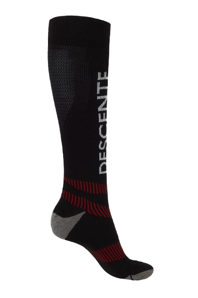Skarpety narciarskie Descente Arch Spiral Sox Black - 2025/26