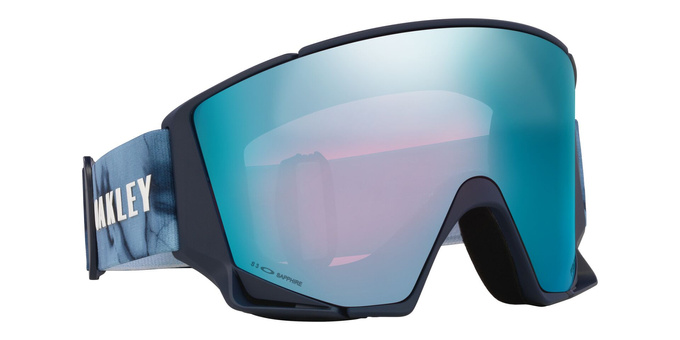 Gogle Oakley Flow Scape L Aleksander Kilde Signature/Prizm Snow Sapphire Iridium + Dodatkowa Szyba Prizm Snow Iced Iridium - 2025/26