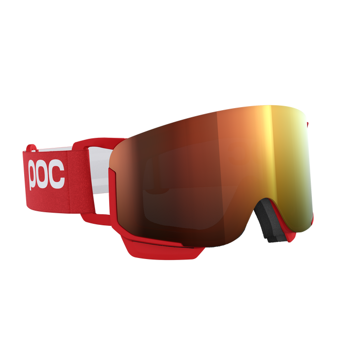 Gogle POC Nexal Mid Prismane Red/Partly Sunny Orange - 2025/26