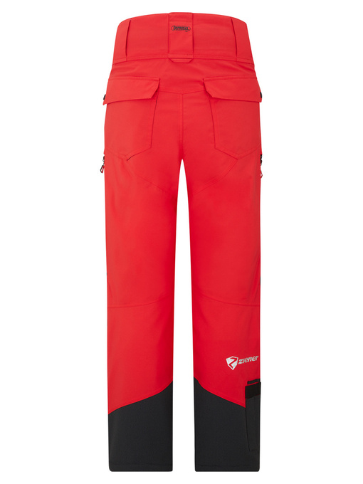 Spodnie Narciarskie Ziener RCE Coach Unisex Pants Red - 2024/25