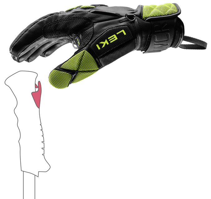Rękawice LEKI WCR Venom DH 3D - 2025/26