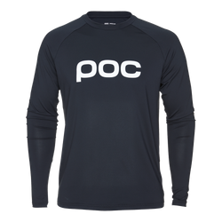 Fahrradtrikot POC Reform Enduro Jersey Uranium Black - 2024