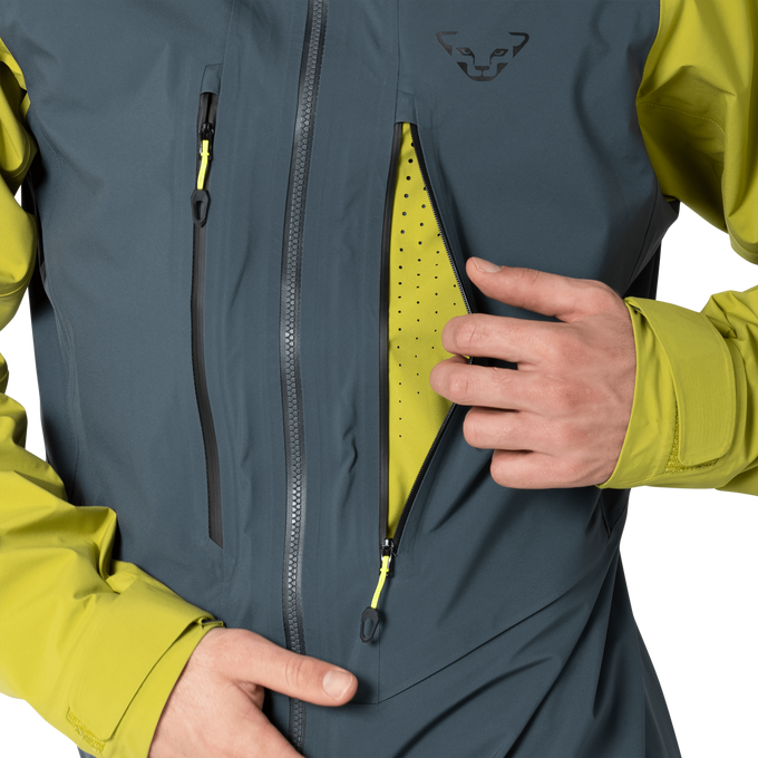 Skijacke Dynafit Blacklight 3L Jacket Golden Lime - 2025/26